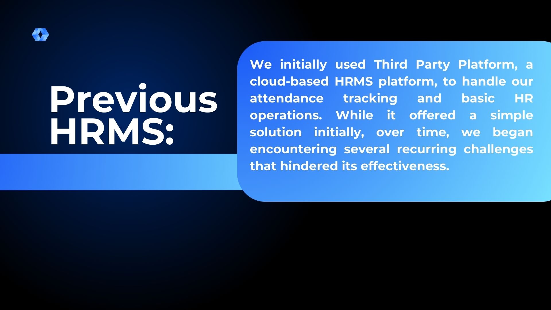 Previous HRMS