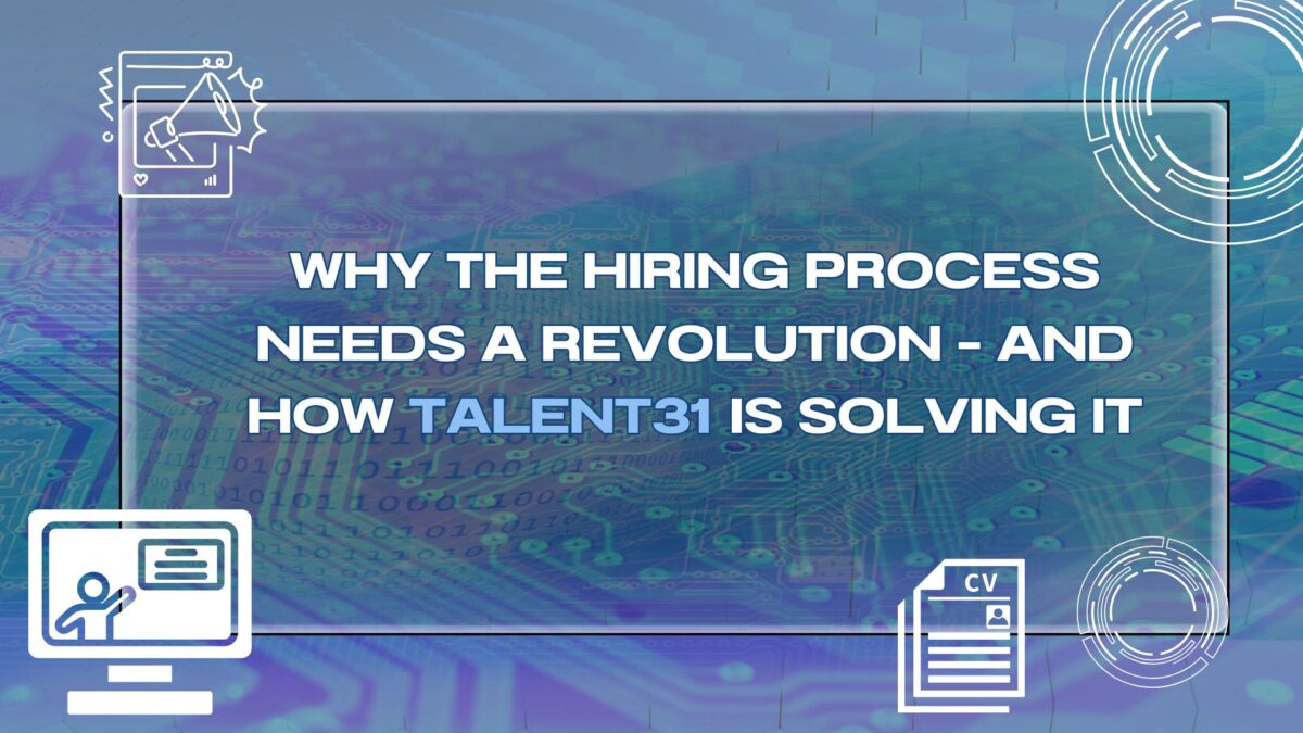 Explore how the hiring process is evolving with smarter, AI-driven solutions like Talent31—reducing inefficiencies, improving candidate experience, and making hiring faster, fairer, and more effective.