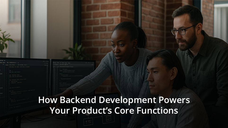 How Backend Development Powers Your Product’s Core Functions