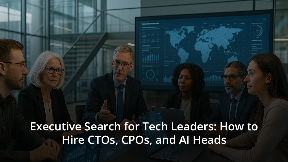 Executive Search for Tech Leaders: How to Hire CTOs, CPOs, and AI Heads