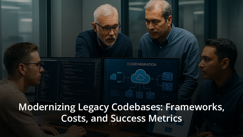 Modernizing Legacy Codebases: Frameworks, Costs, and Success Metrics