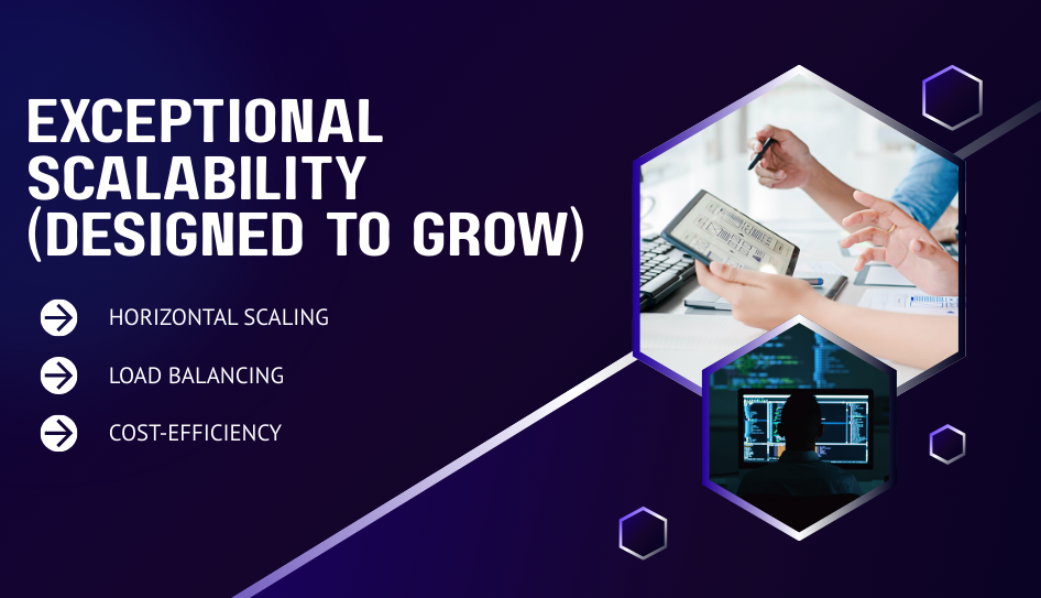 Exceptional Scalability (Designed to Grow)