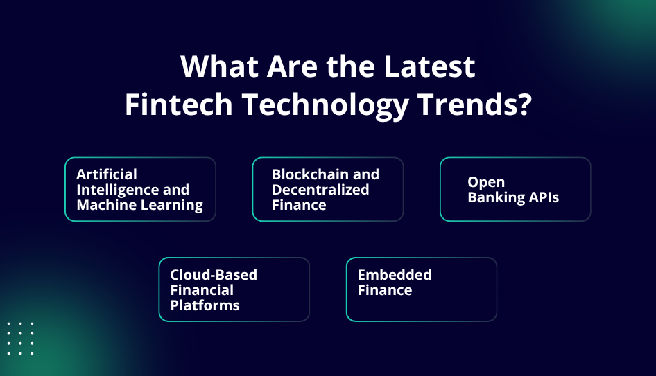What Are the Latest Fintech Technology Trends